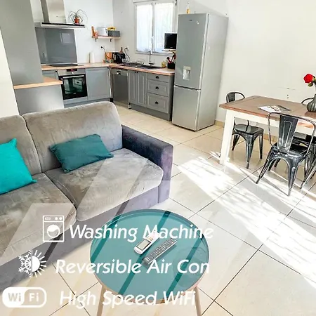 Apartment Ac - Car Parking - Garden - Near Ramparts Avignon